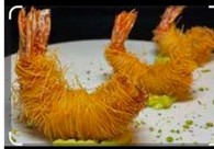 Langostinos con kataifi (5 Uds).