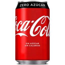 Lata Coca-Cola Zero